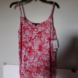 Zac& Rachel New Women's Top Adjustable Straps Small Lined MSRP 46.00